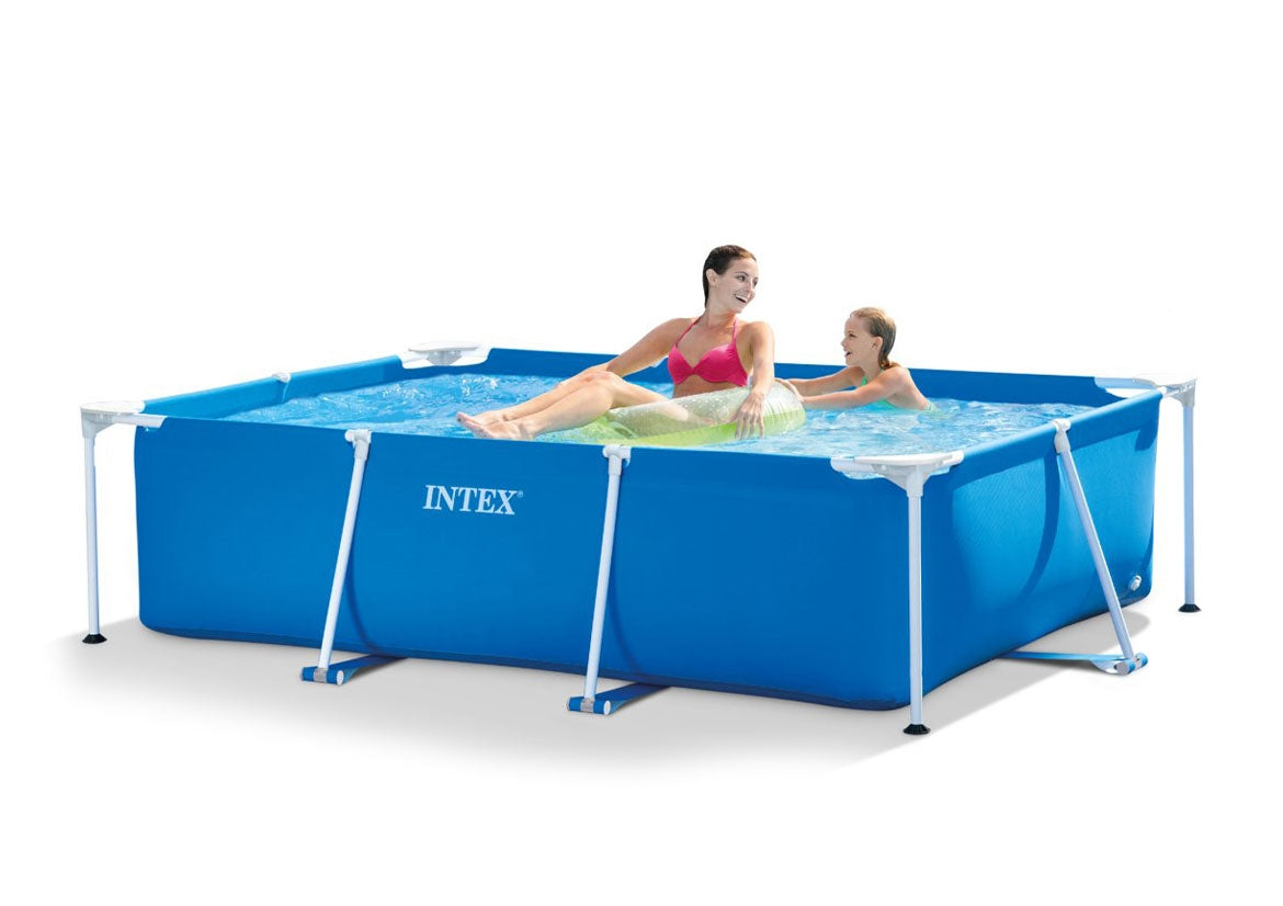 Rectangular garden frame pool 220 x 150cm 28270 INTEX