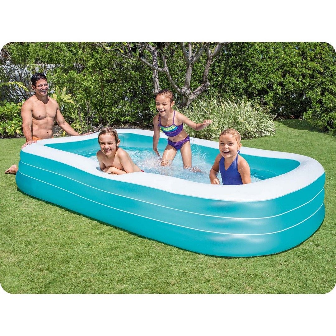 Rectangular inflatable pool 305 x 183 x 56 cm INTEX 58484