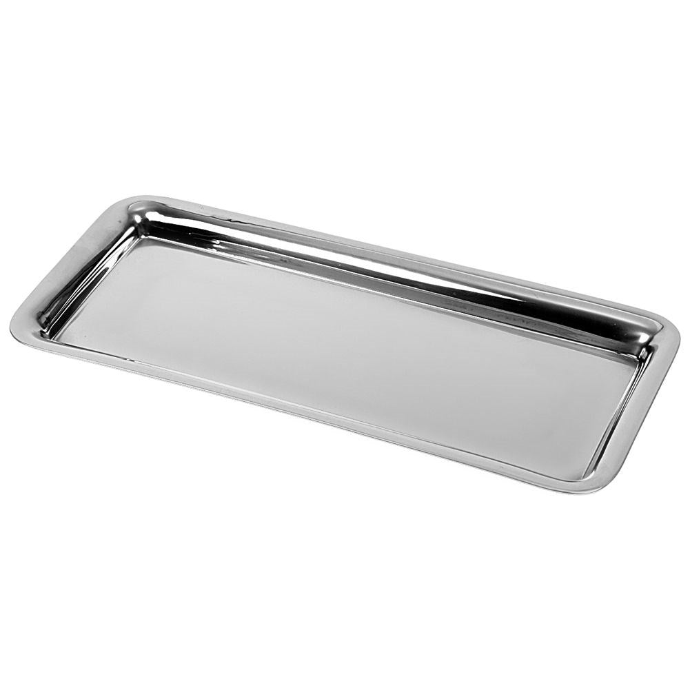 Rectangular serving tray for sandwiches and snacks