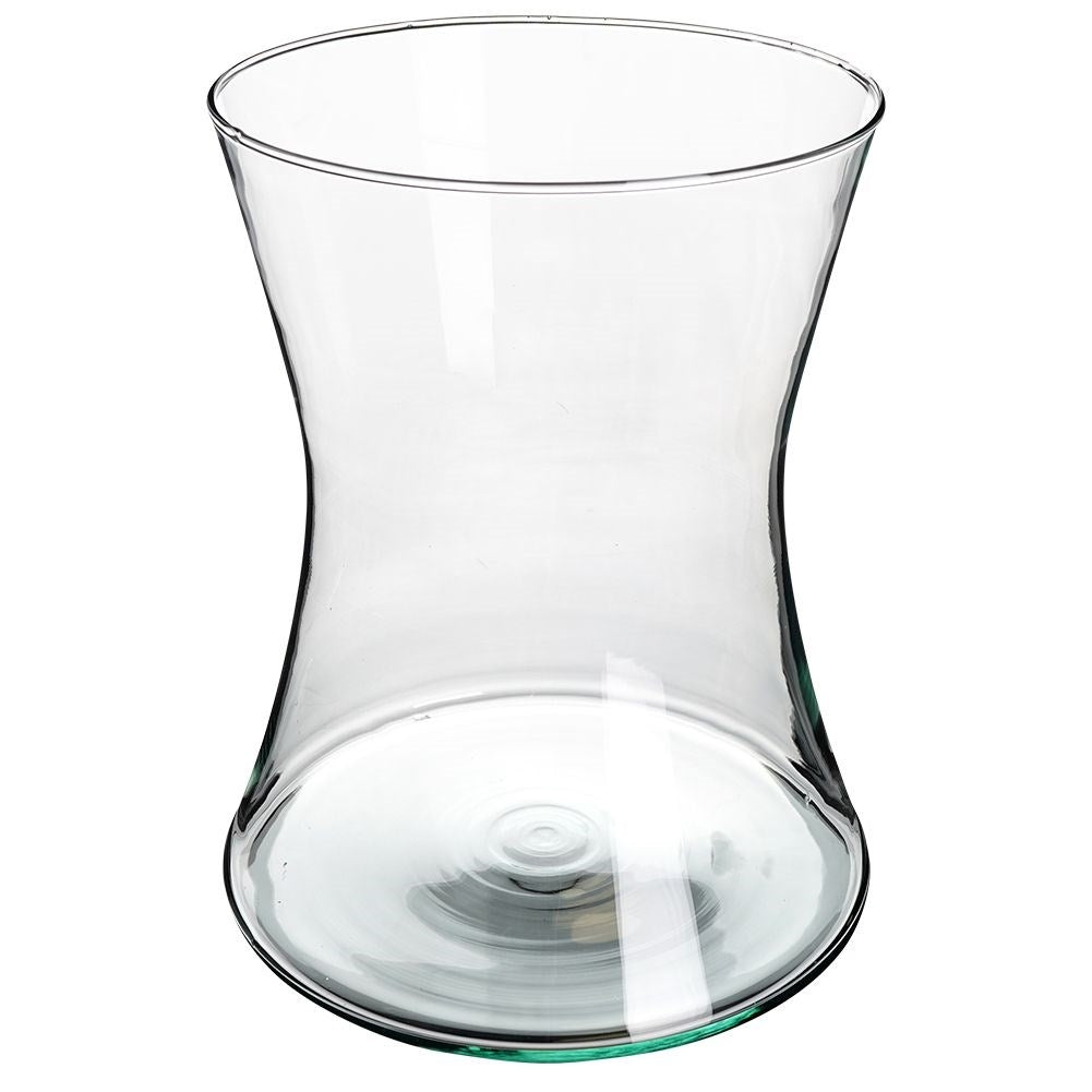 Recycled Glass Vase in Blue - For All Flowers
