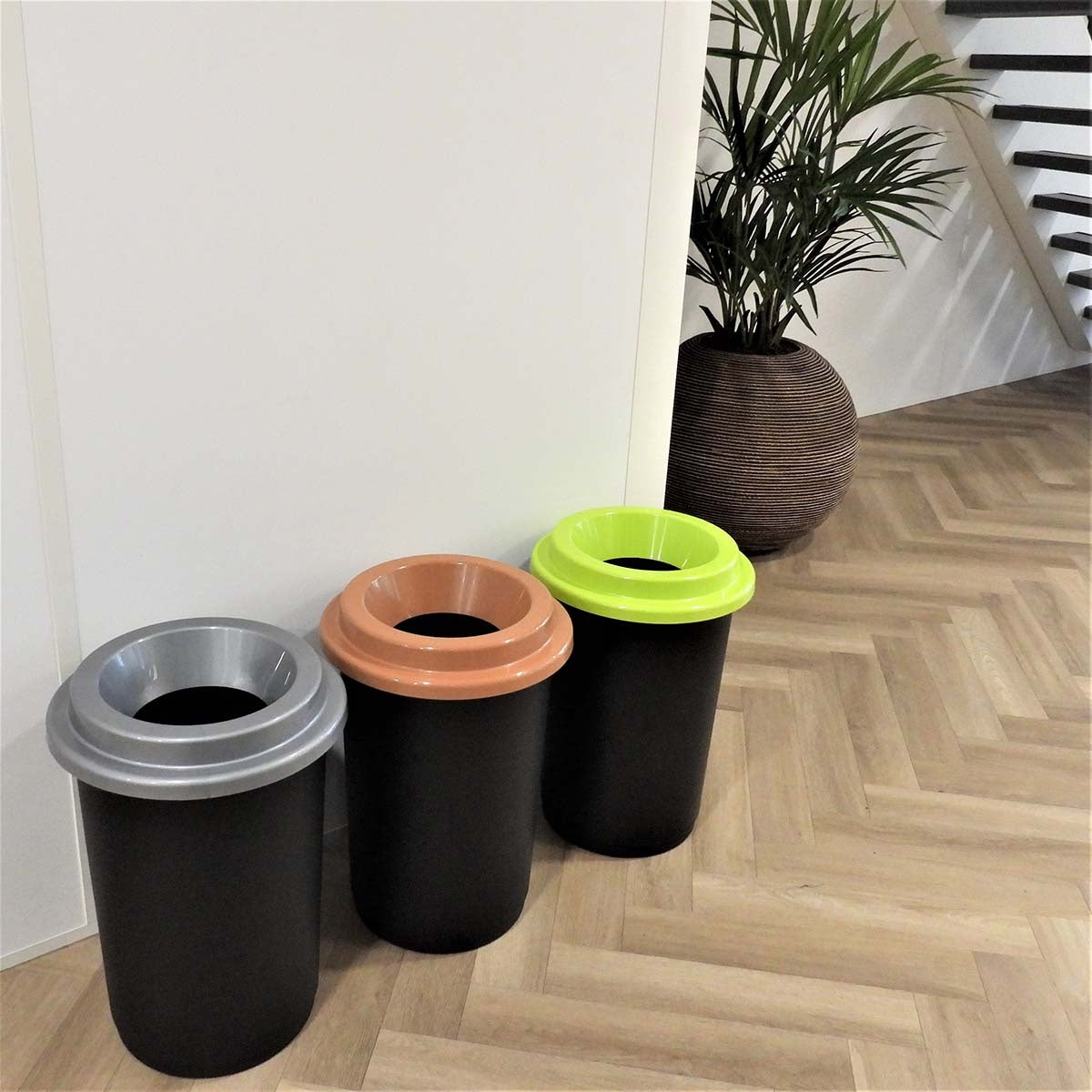 Recycling Bin 50L - Green - Waste Separation
