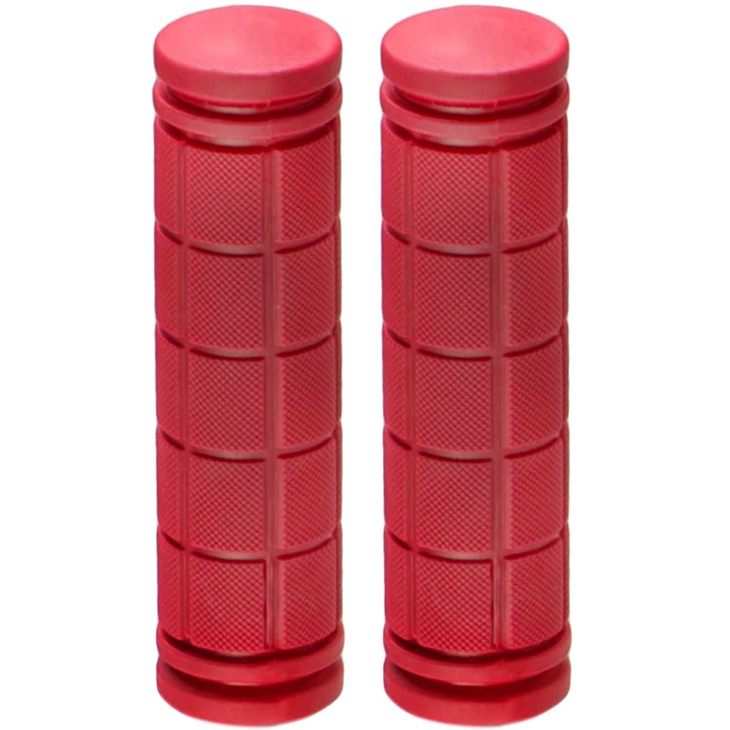 Red EVO scooter grips, 2-pack
