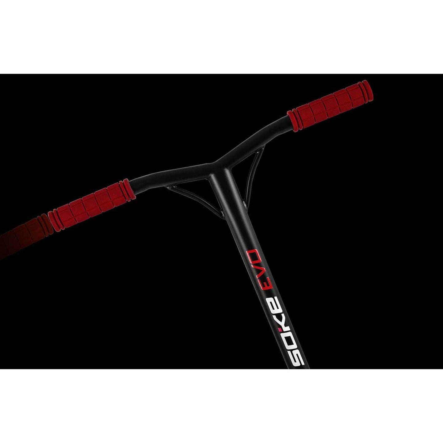 Red EVO scooter grips, 2-pack