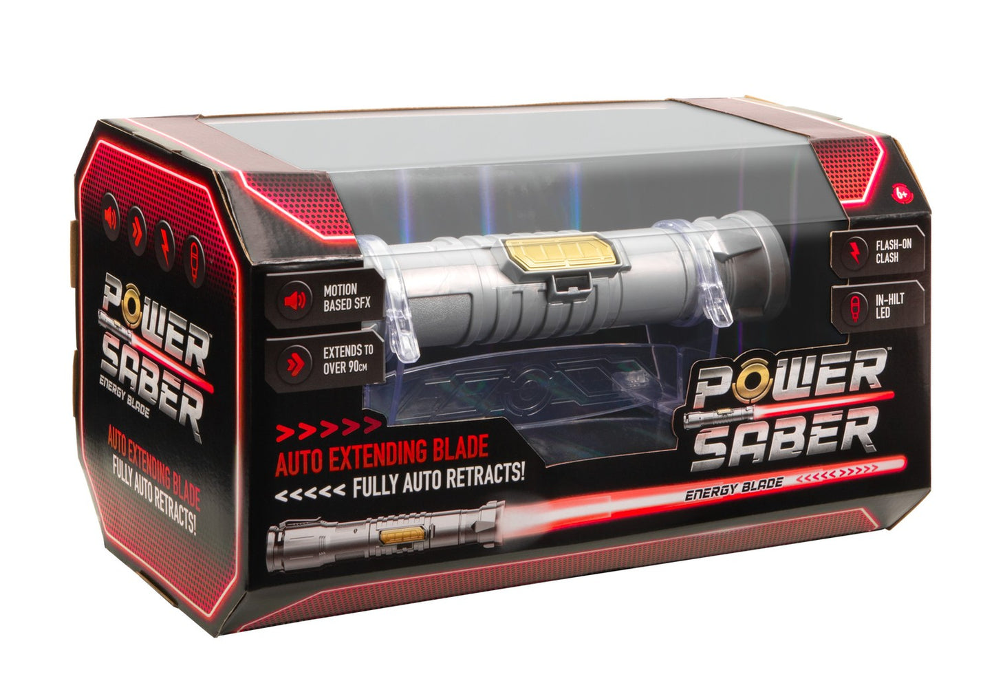 Red Lightsaber with Sound and Light Effects
