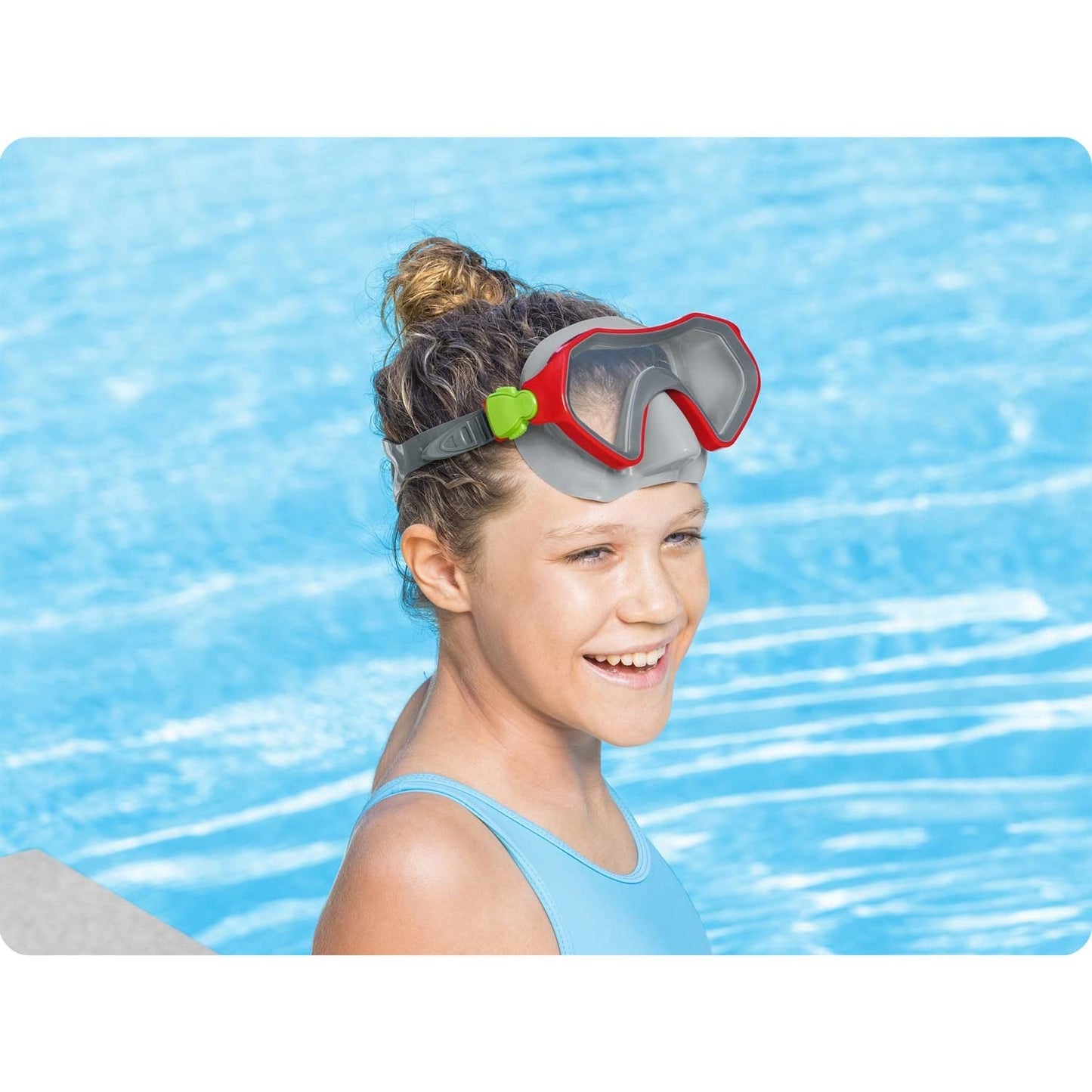 Red swimming mask Bestway 22049
