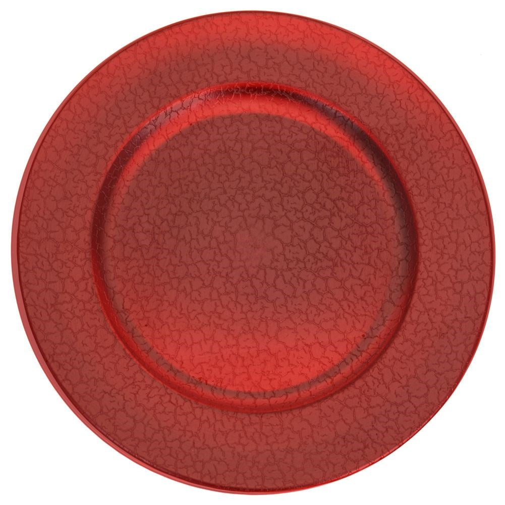 Red underplate 33 cm