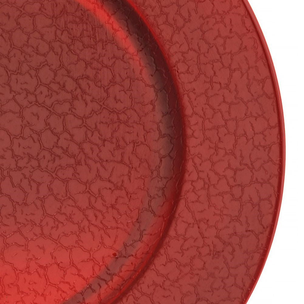 Red underplate 33 cm