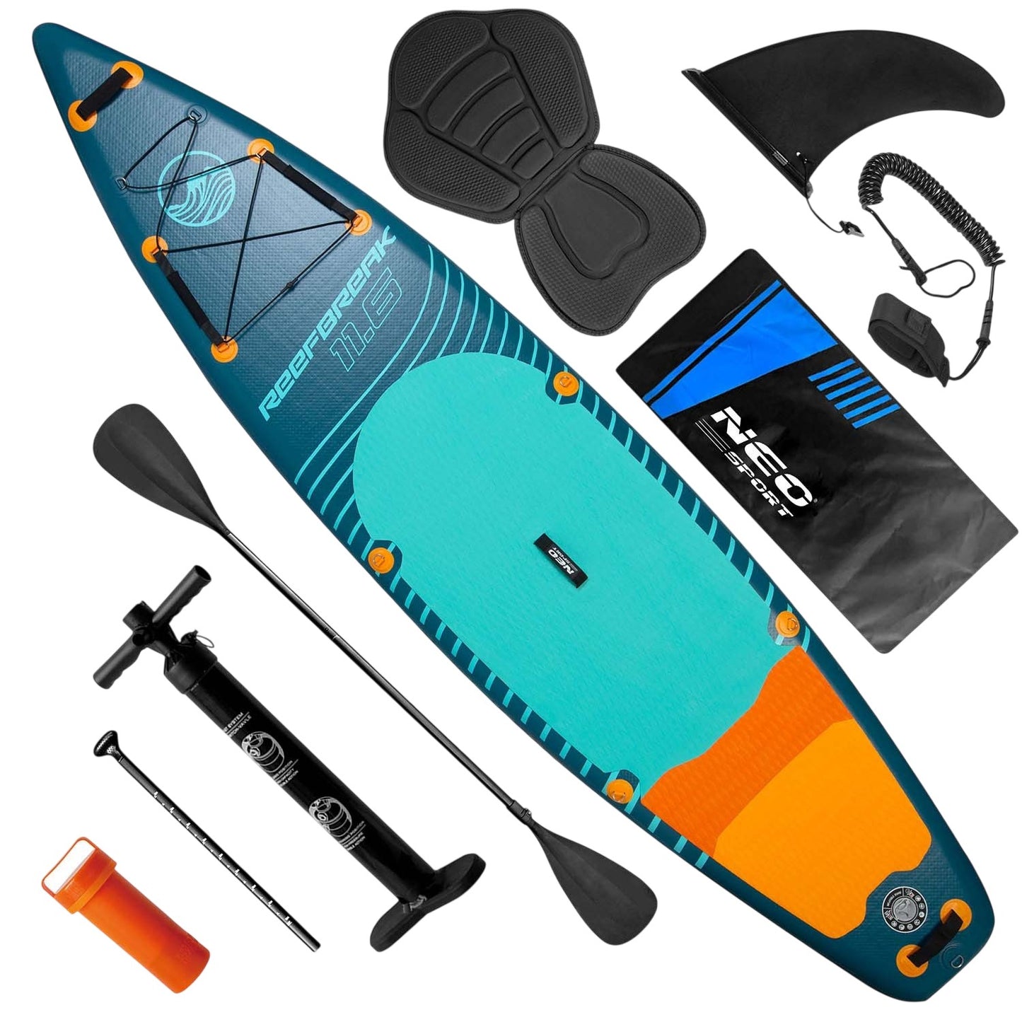 Reefbreak SUP board 350 x 81 x 15 cm Neo-Sport 170301