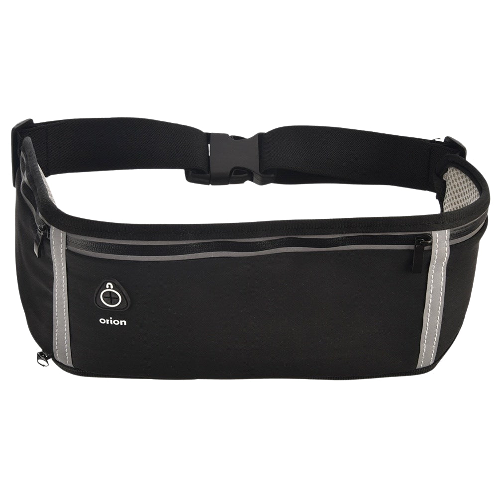 Reflective waist bag for running