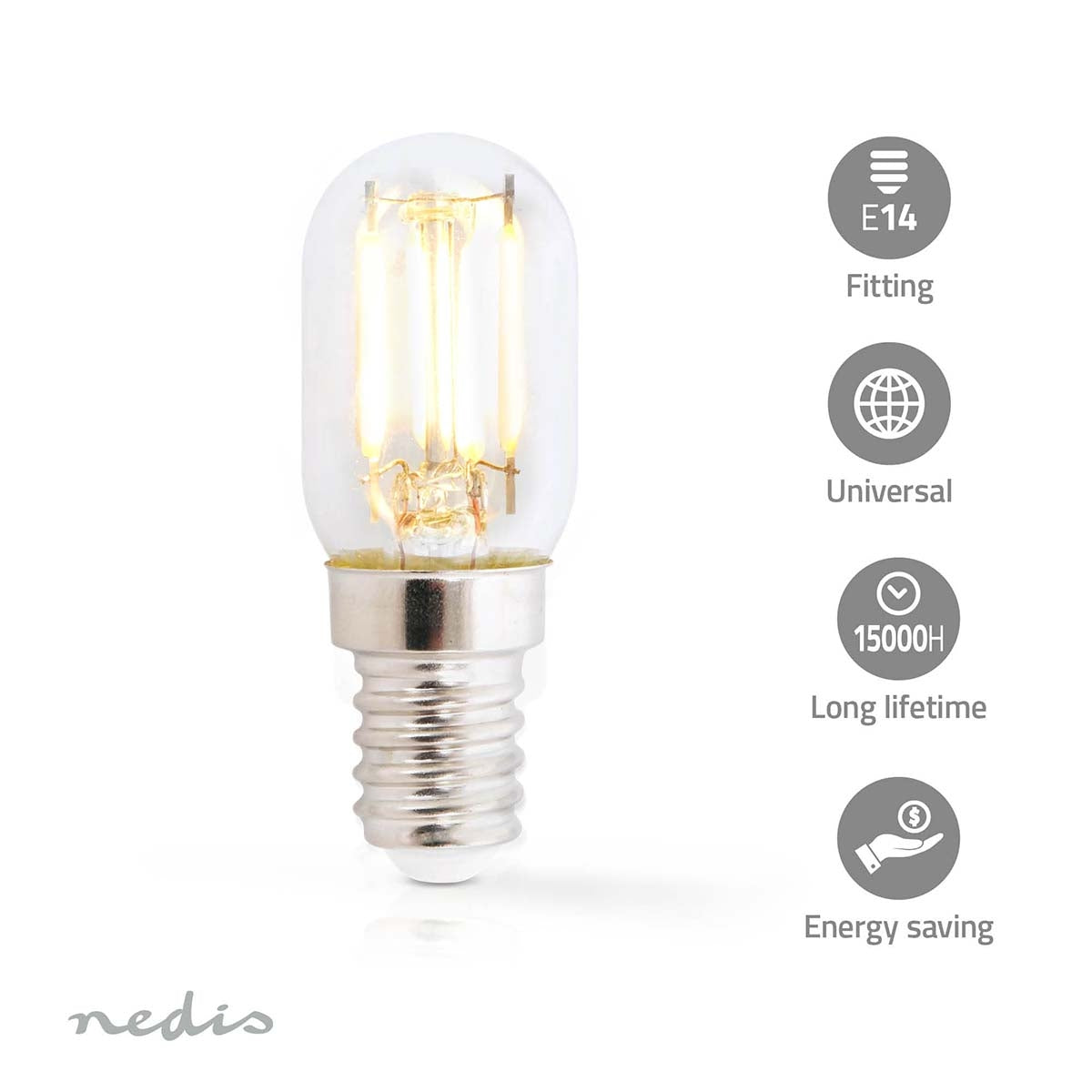 Refrigerator Lamp | LEDs | E14 | 1.5 W| T22