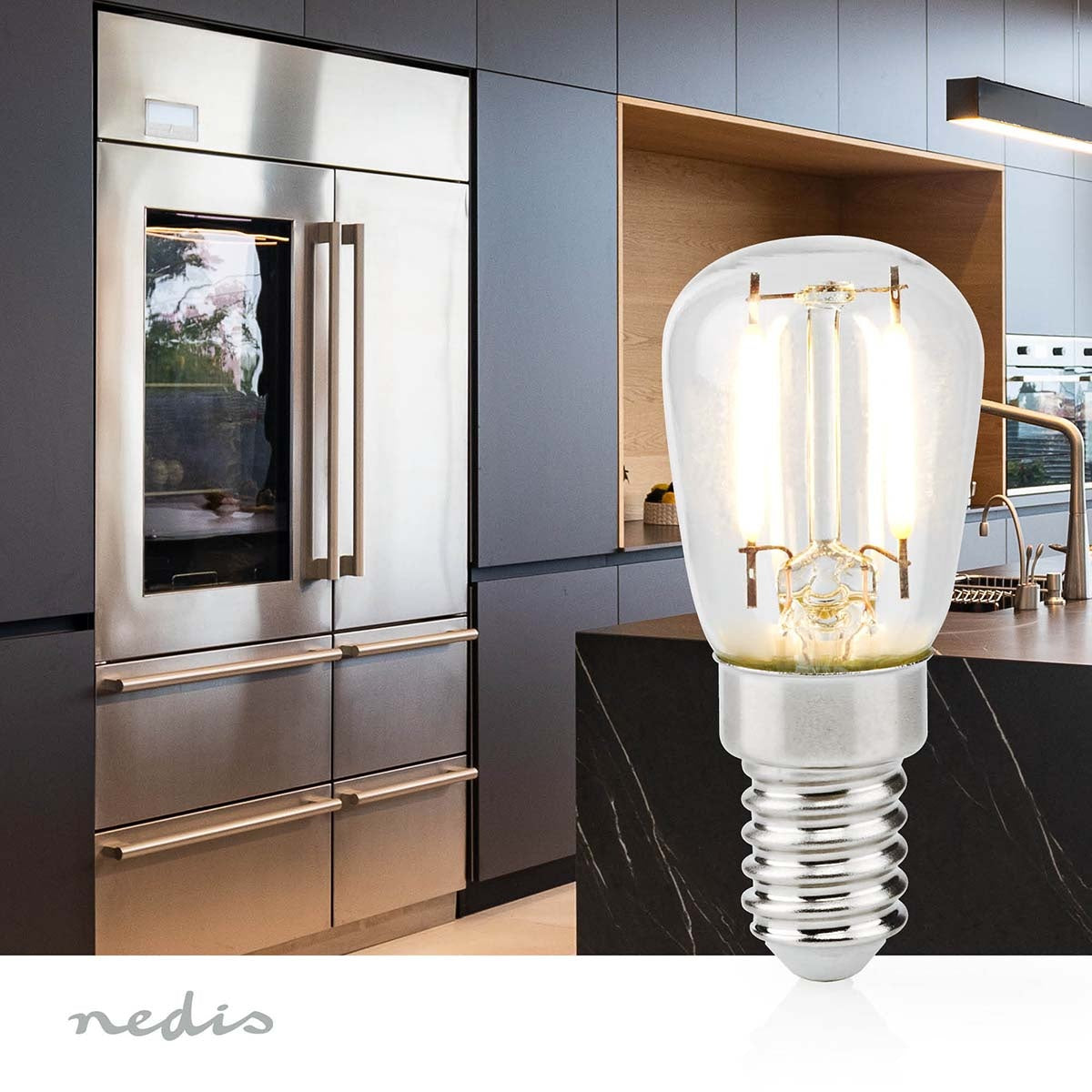 Refrigerator Lamp | LEDs | E14 | 2 W| T26