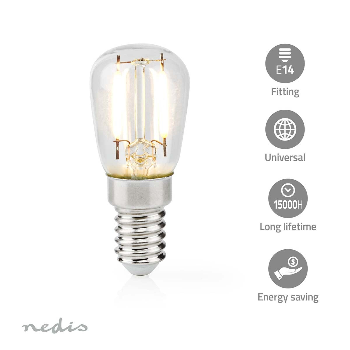 Refrigerator Lamp | LEDs | E14 | 2 W| T26