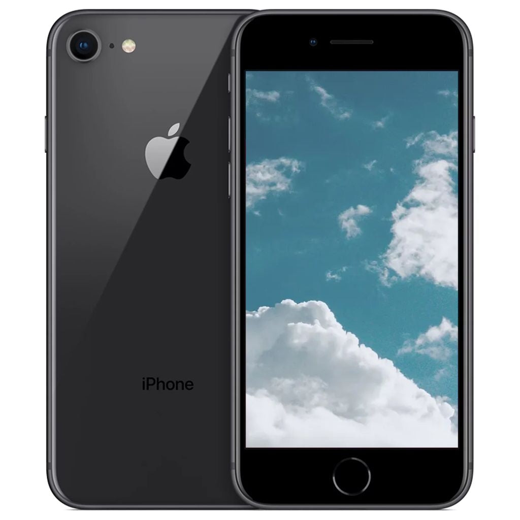 Refurbished Apple iPhone 8 | 64GB | Black | C, Good condition