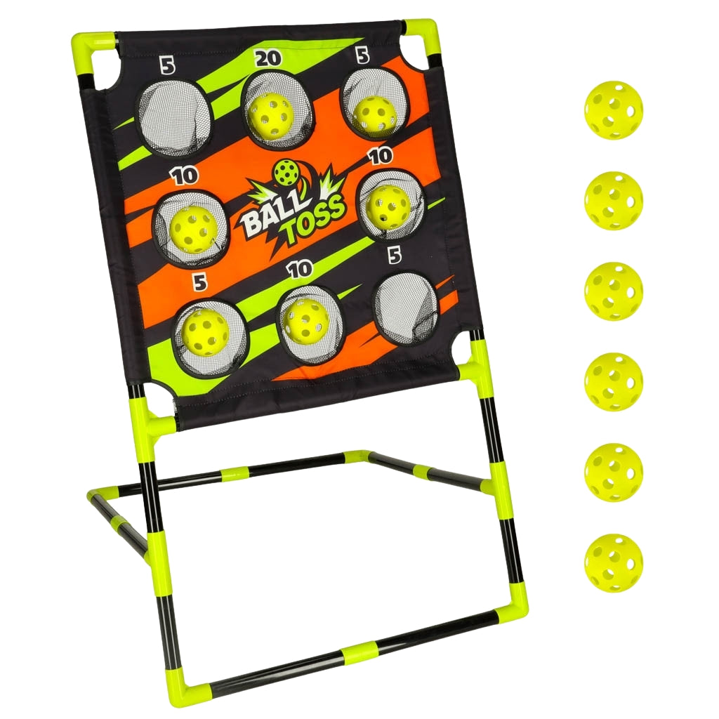 Rehabilitation game throwing a ball to a target