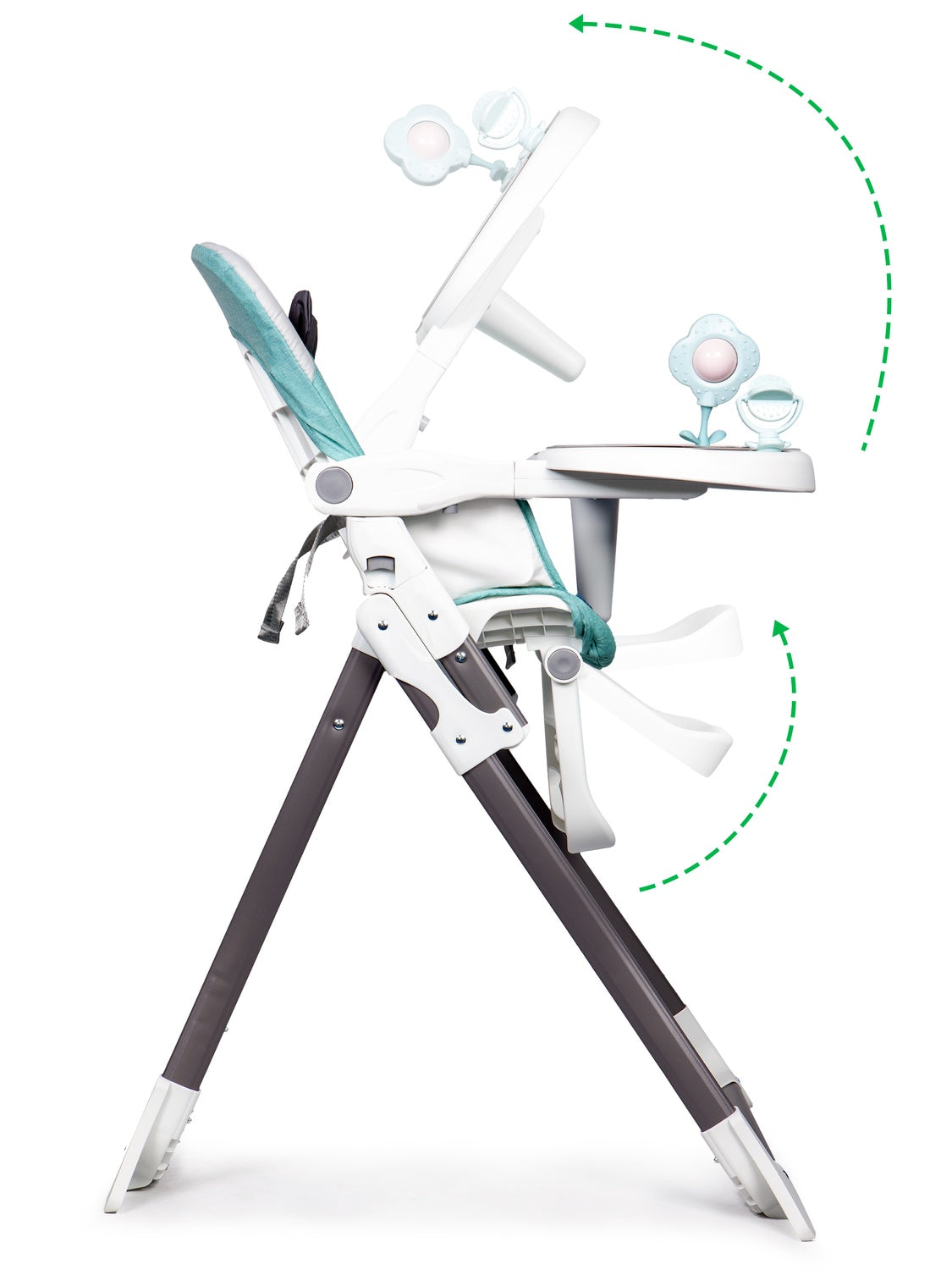Reindeer foldable feeding chair ECOTOYS