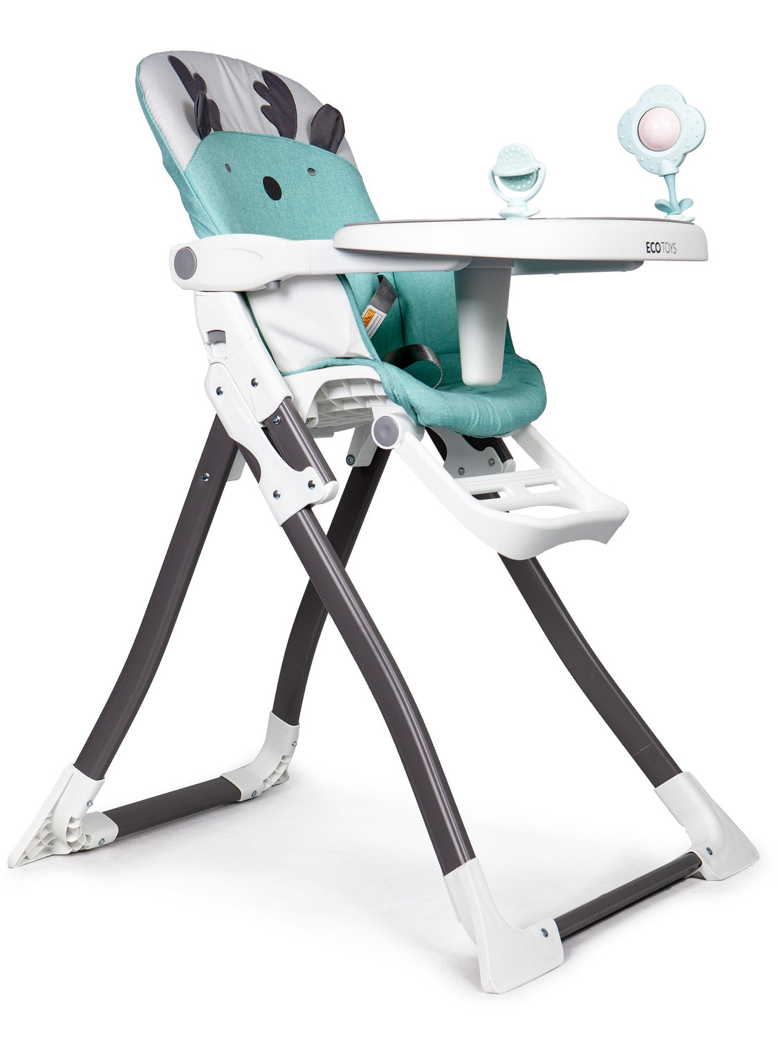 Reindeer foldable feeding chair ECOTOYS