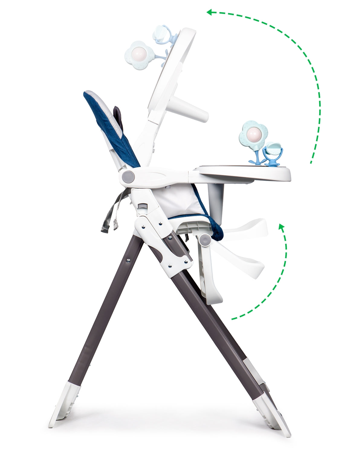 Reindeer foldable feeding chair ECOTOYS