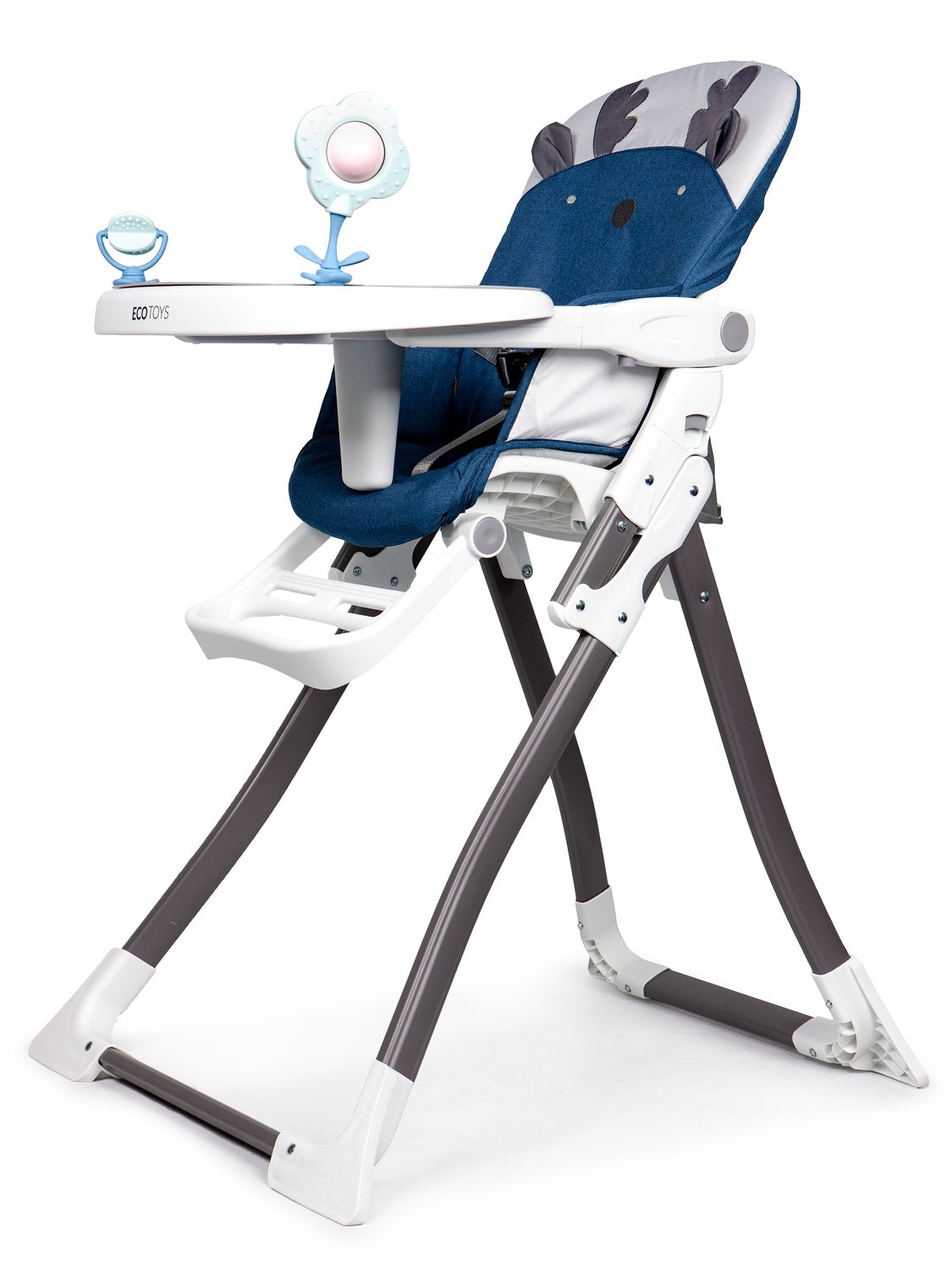 Reindeer foldable feeding chair ECOTOYS