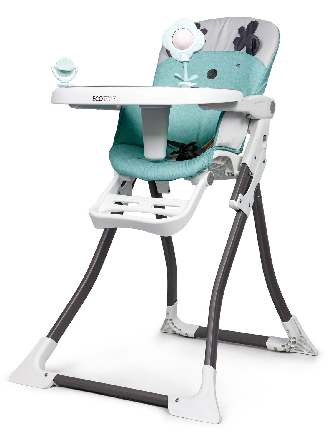 Reindeer foldable feeding chair ECOTOYS