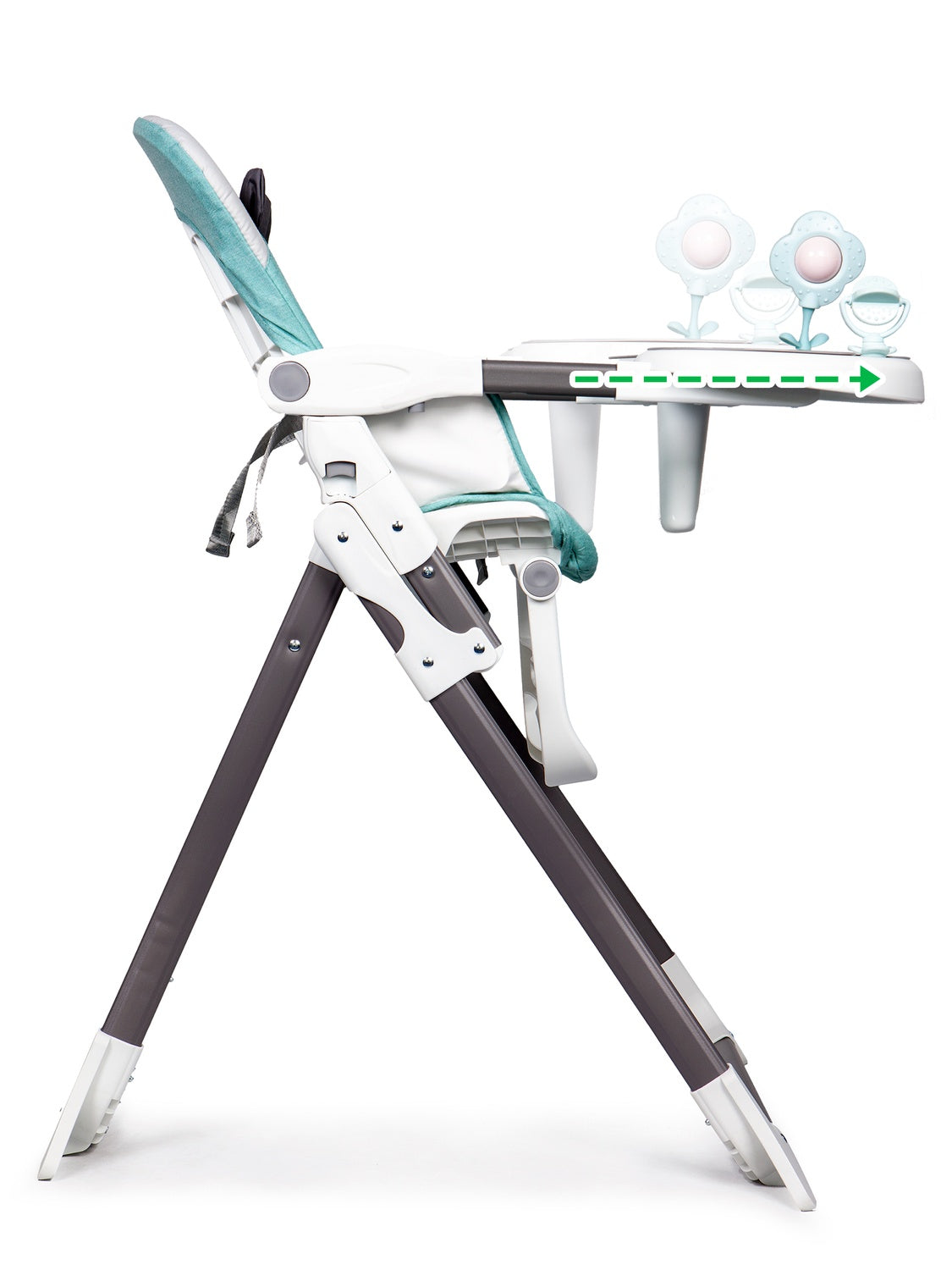 Reindeer foldable feeding chair ECOTOYS