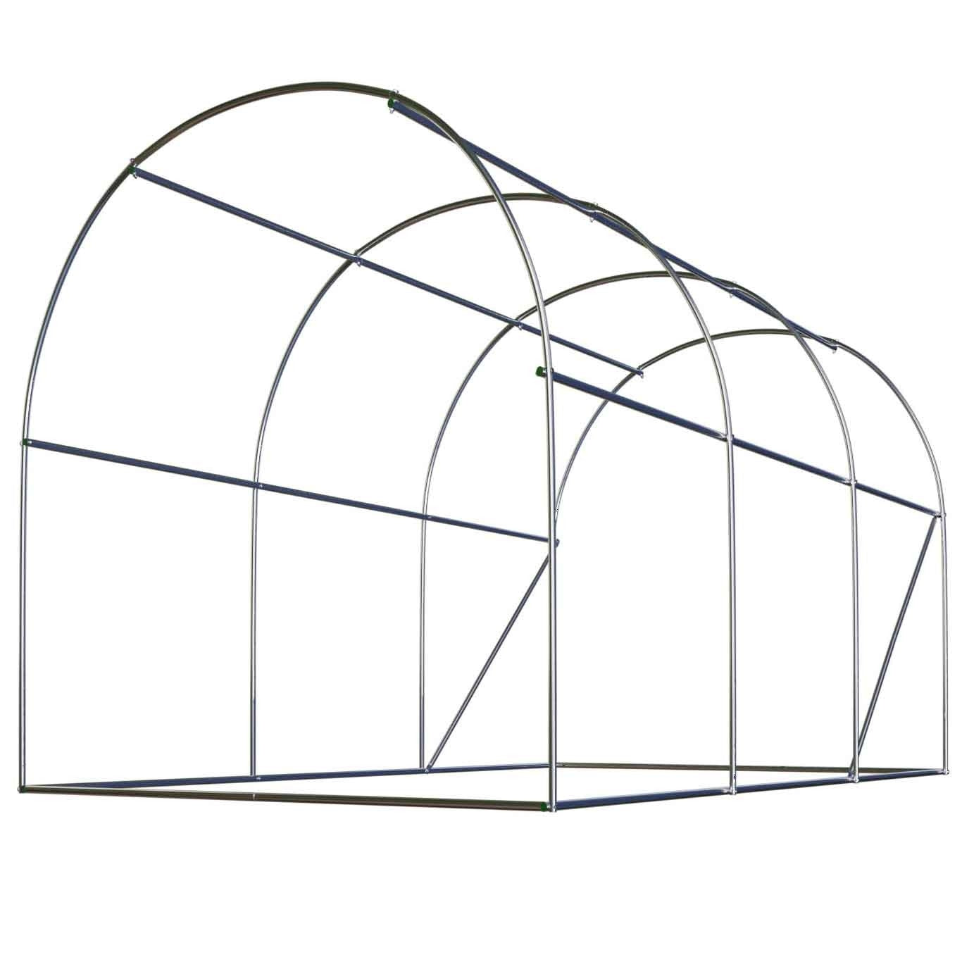 Reinforced garden tunnel 2x3m 6m2 Plonos
