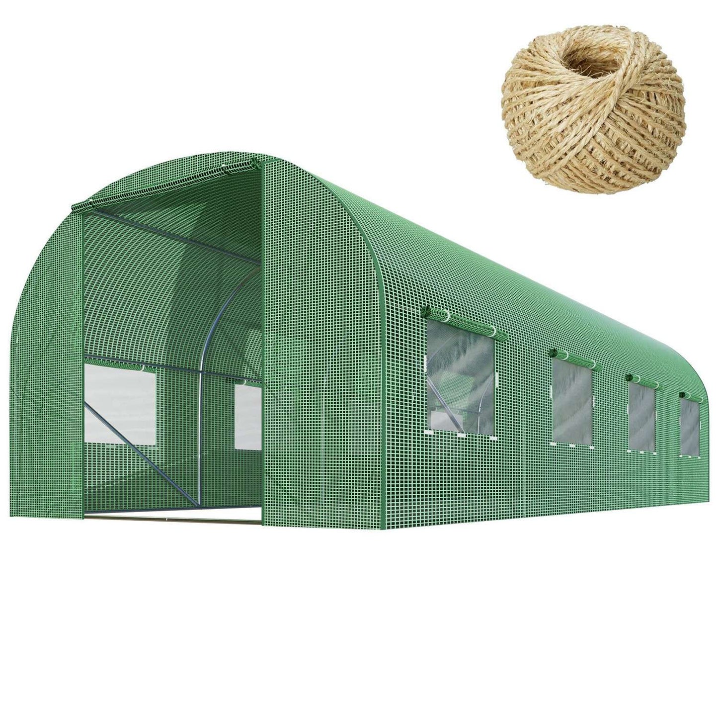 Reinforced garden tunnel 2x4.5xH2m (9m2) Plonos