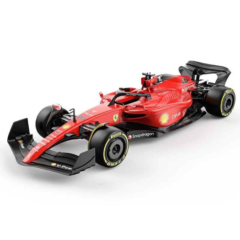 Remote Control Ferrari F1-75 Car, 1:12 Scale, Red