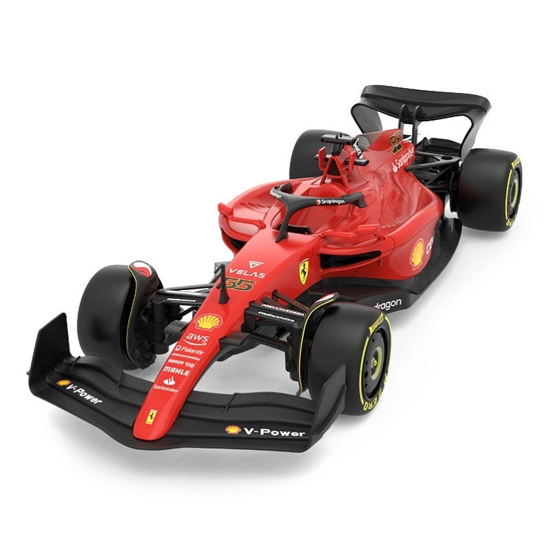 Remote Control Ferrari F1-75 Car, 1:18 Scale