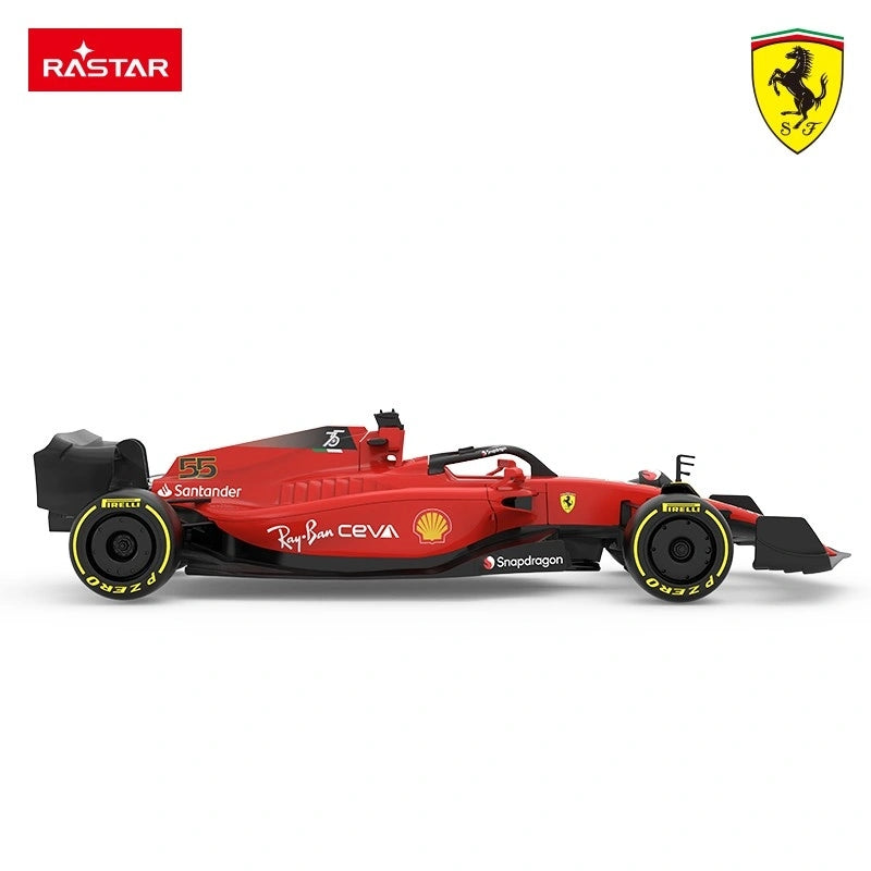 Remote Control Ferrari F1-75 Car, 1:18 Scale