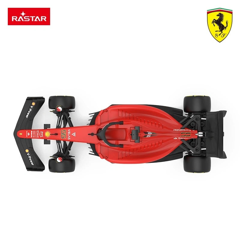Remote Control Ferrari F1-75 Car, 1:18 Scale
