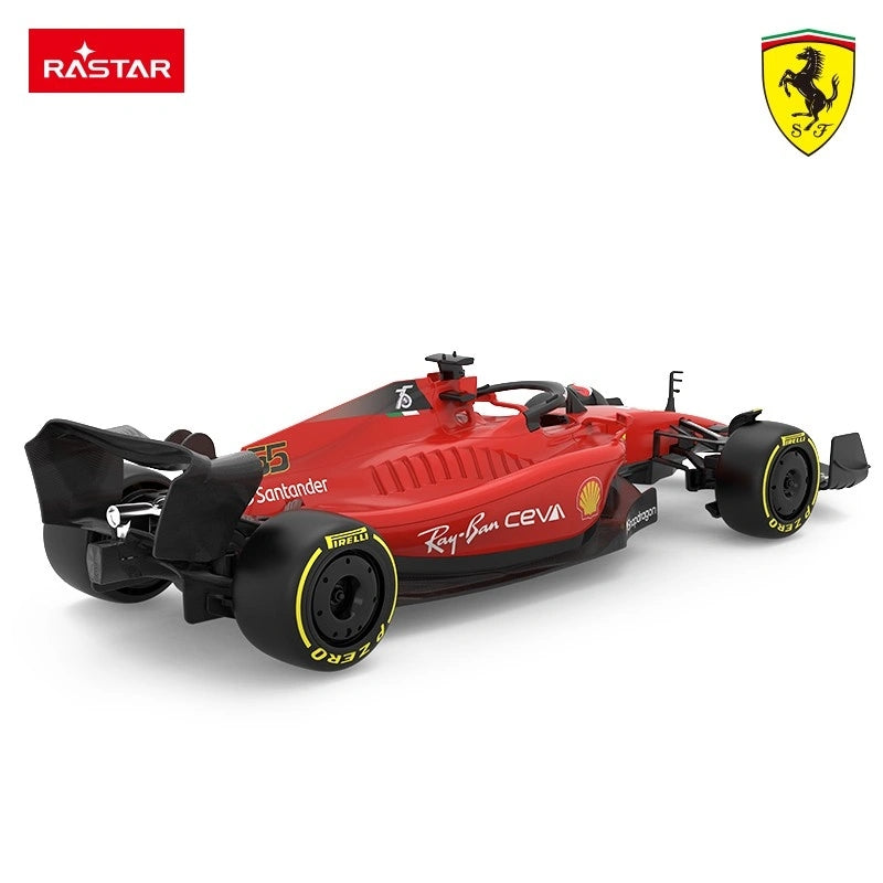 Remote Control Ferrari F1-75 Car, 1:18 Scale