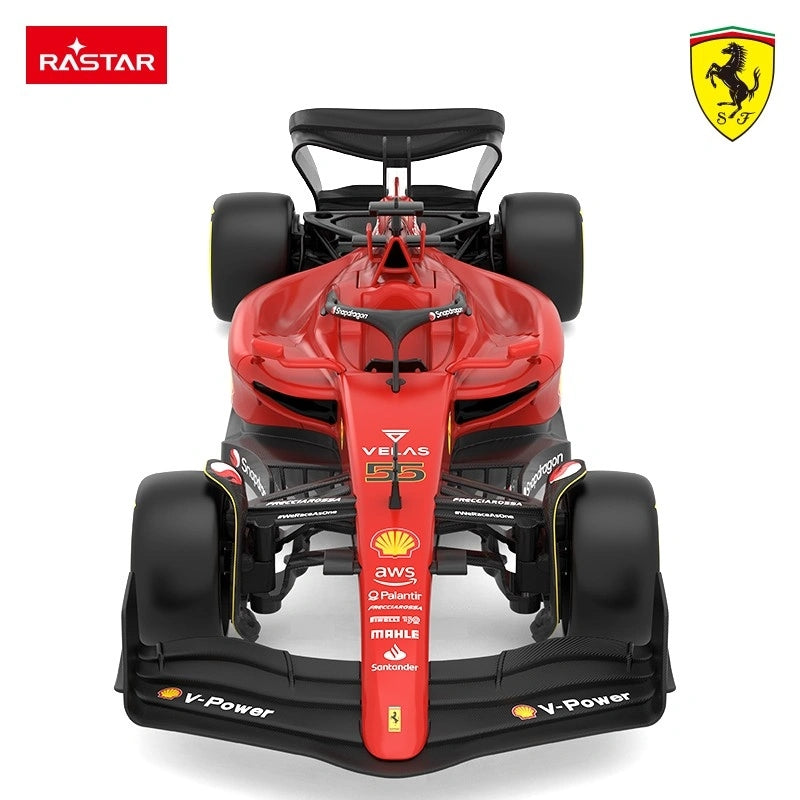 Remote Control Ferrari F1-75 Car, 1:18 Scale