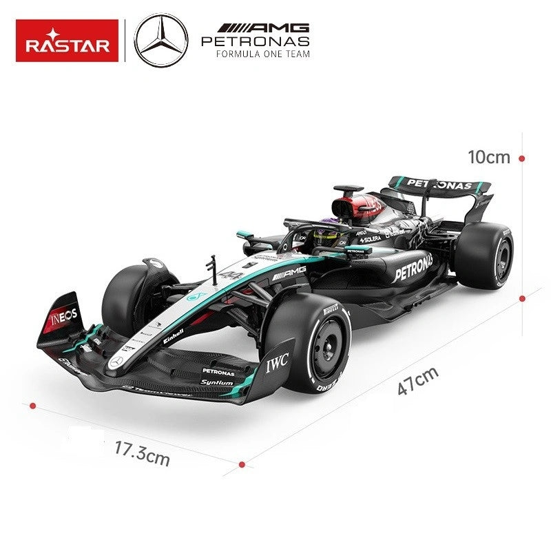 Remote Control Mercedes AMG F1 W15 E Car, 1:12 Scale