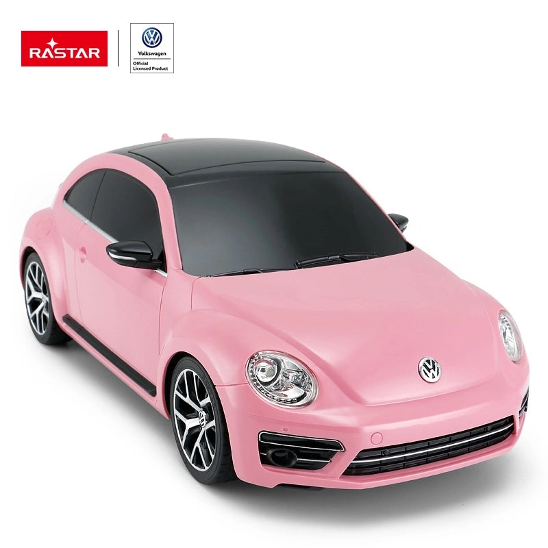 Remote Control Volkswagen Beetle 1:14 Scale, Pink