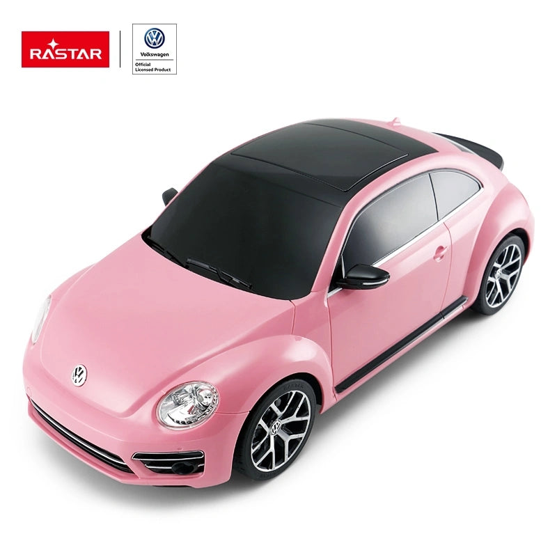 Remote Control Volkswagen Beetle 1:14 Scale, Pink