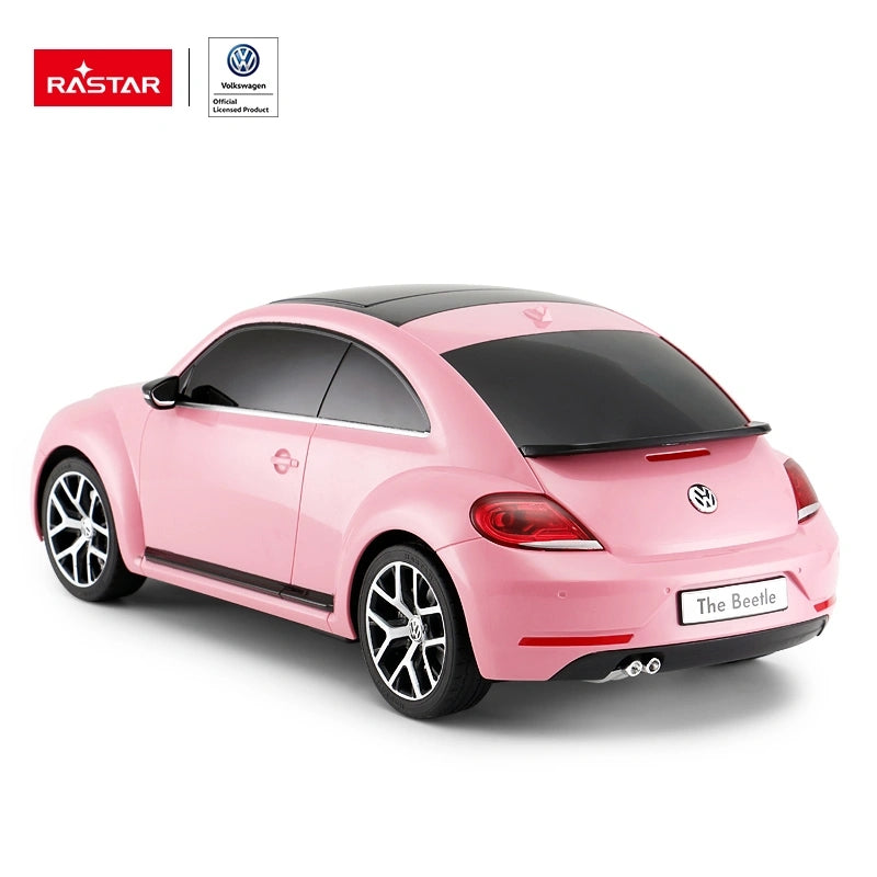 Remote Control Volkswagen Beetle 1:14 Scale, Pink
