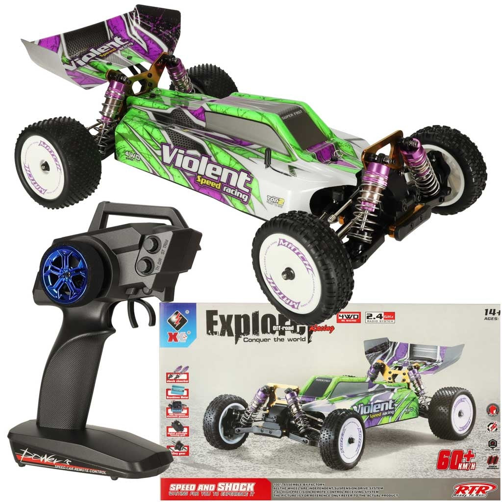 Remote control car RC WLToys 104002 1:10 4WD 2.4Ghz
