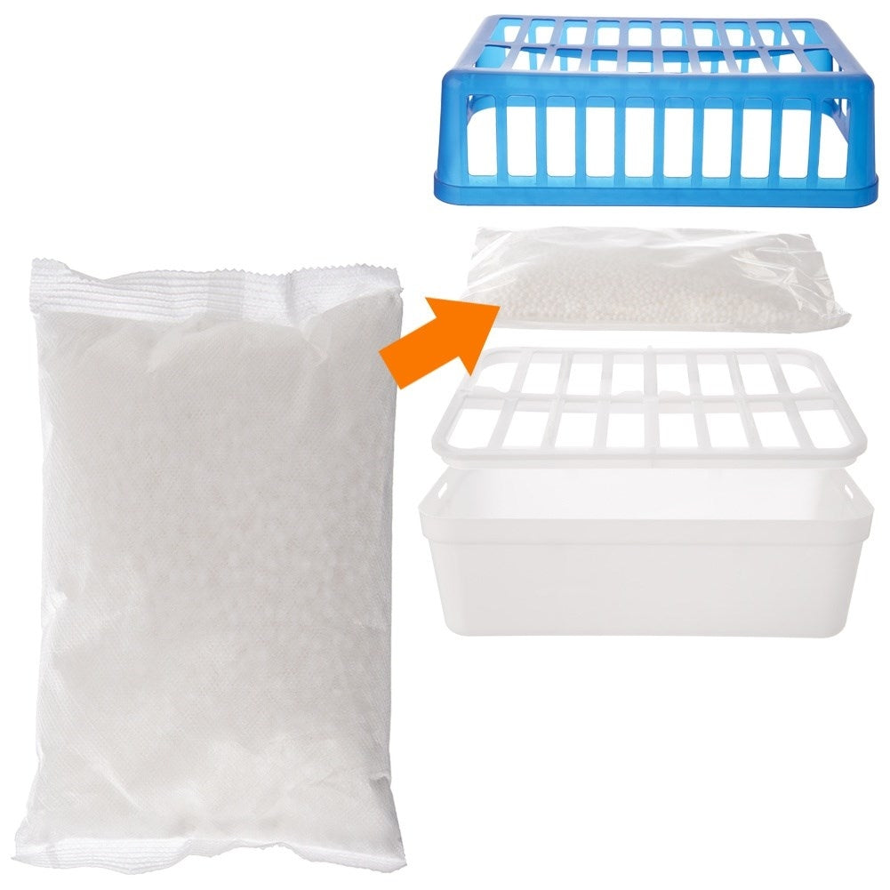 Replaceable 1 kg insert for moisture absorber, effective moisture reduction
