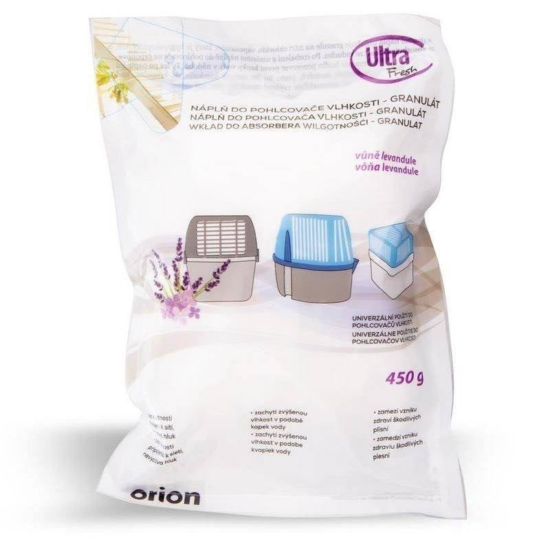Replaceable lavender-scented refill 450g for moisture absorbers