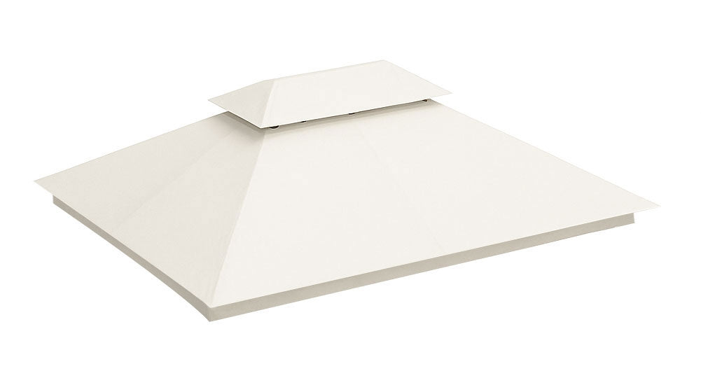 Replacement Roof for Garden Pavilion 3x4 m Waterproof with Ventilation Opening Beige MultiGarden