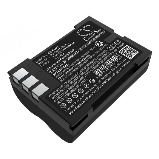 Replacement battery for BLM-1