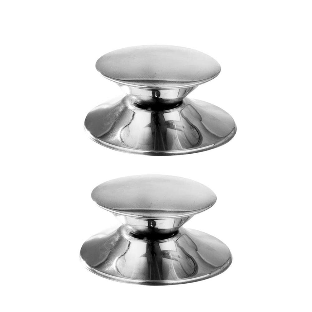 Replacement handles for lids with stainless steel screws