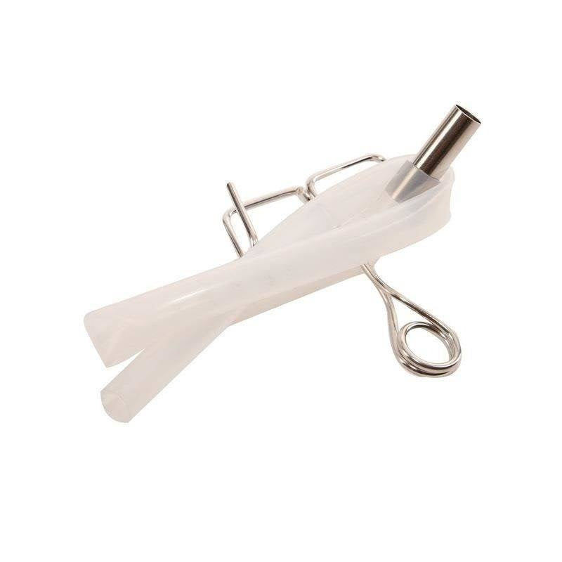 Replacement hose with faucet for juicer, transparent silicone