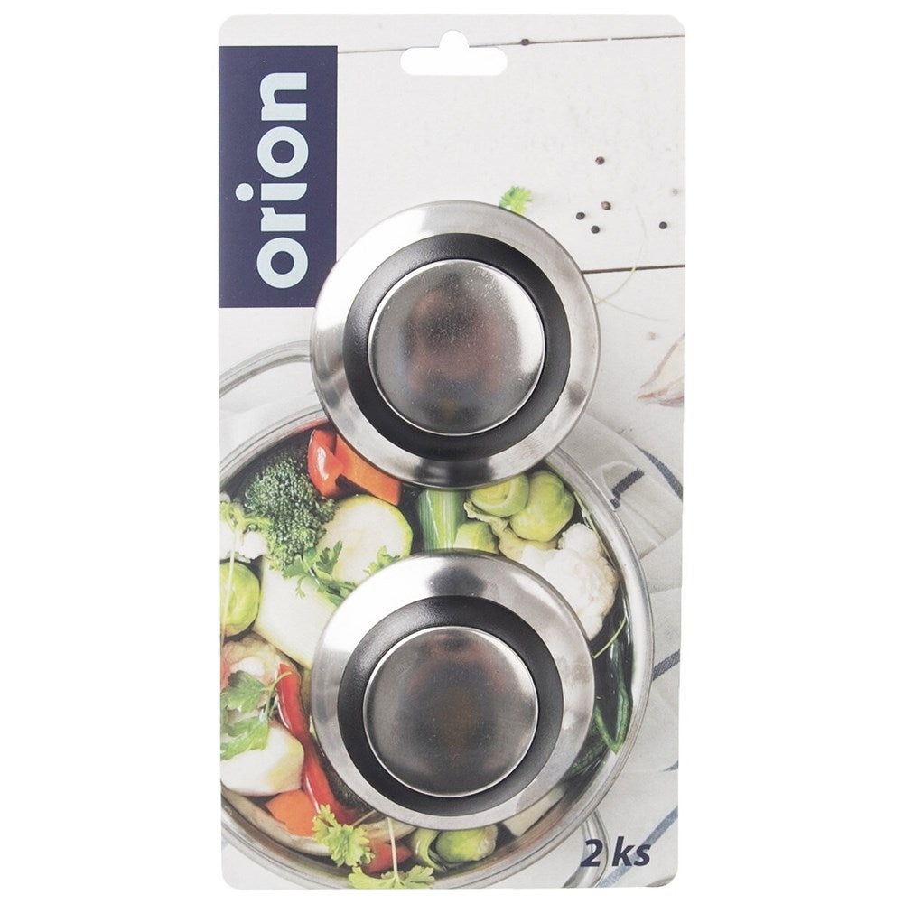 Replacement knobs for lids, stainless steel and plastic, 14-30 cm