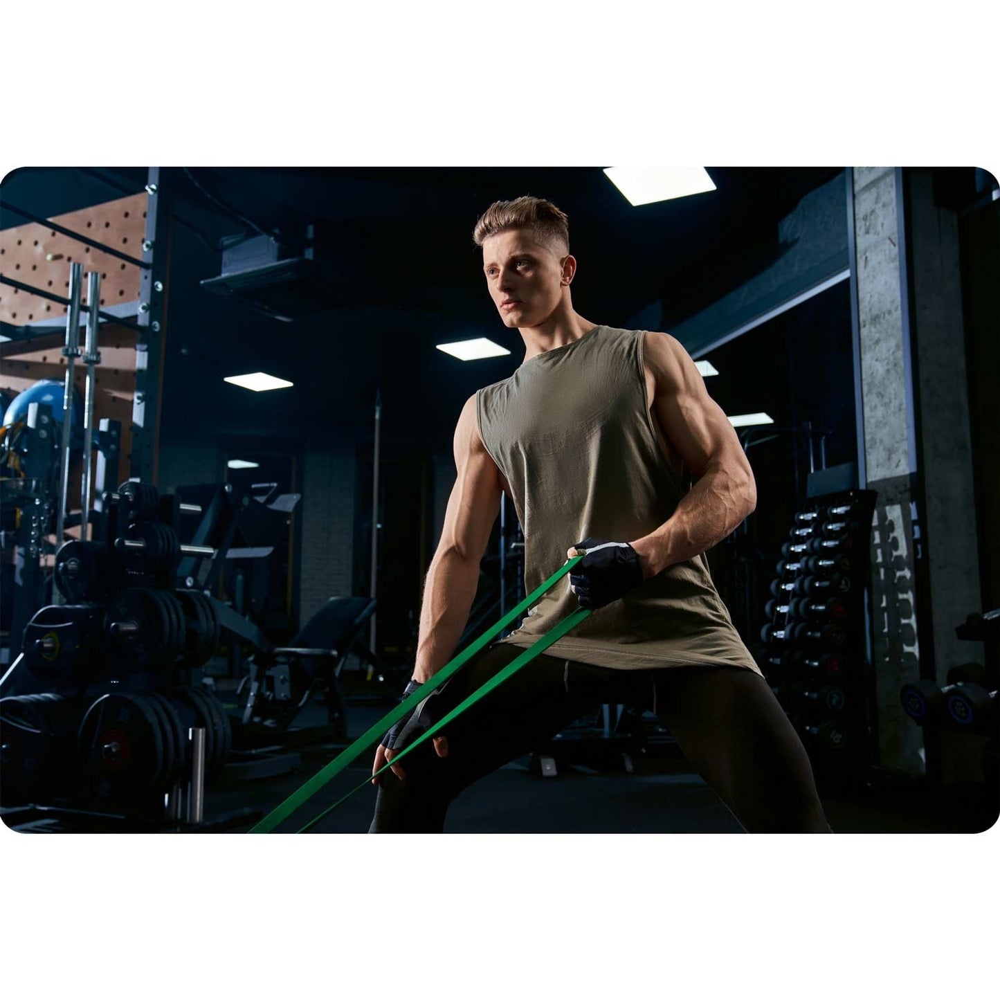 Resistance bands for training NS-960 Neo-Sport green