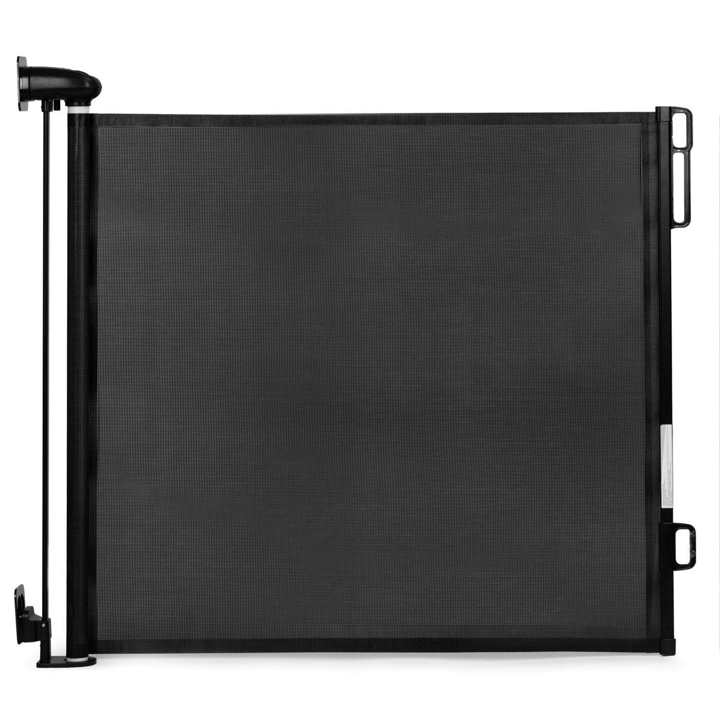 Retractable Safety Gate for Stairs & Doors, 160 cm, Black