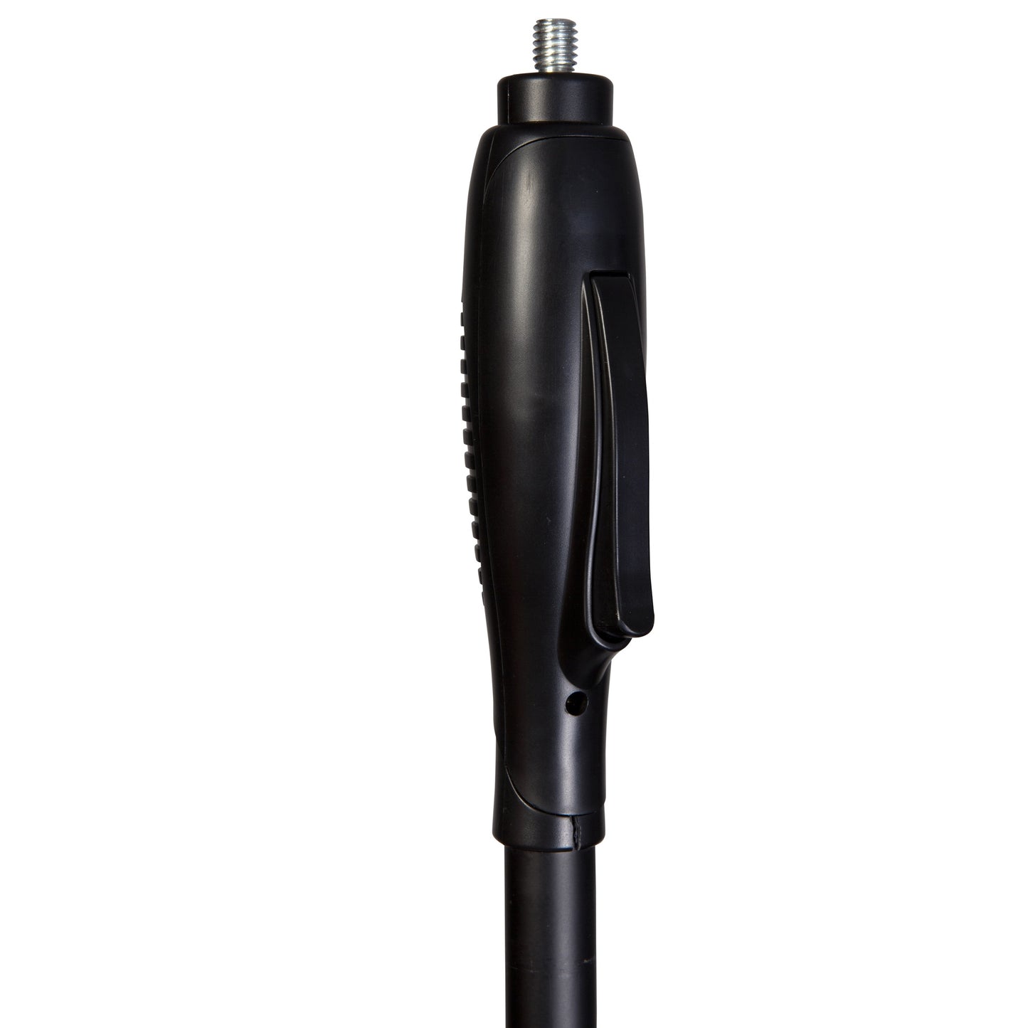 Retro Black Microphone Stand – Adjustable, Stable Base