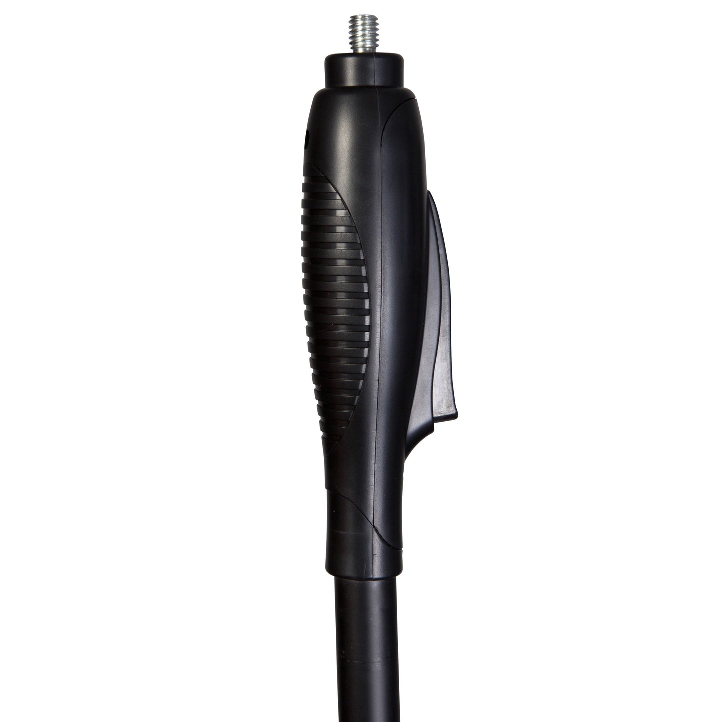 Retro Black Microphone Stand – Adjustable, Stable Base
