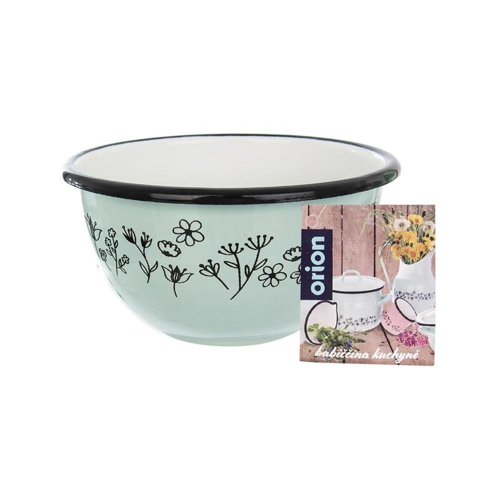Retro Bowl in Enameled Steel for All Occasions