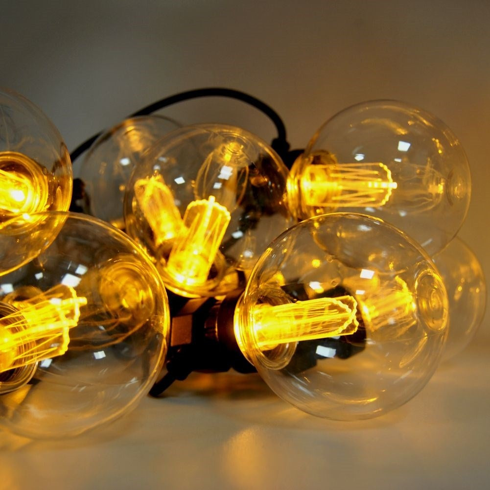 Retro Light Bulbs Garland: Perfect for Indoor/Outdoor
